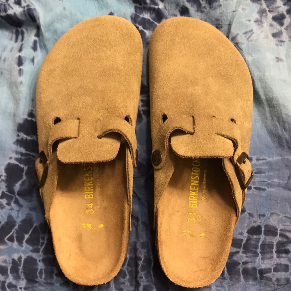Birkenstock Boston Suede